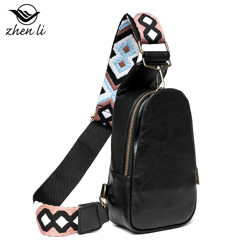 Zhenli bolso de las mujeres de moda crossbody Bolso pequeño bolso de pecho de las mujeres del todo-Partido de estilo bohemio bolsas al por mayor