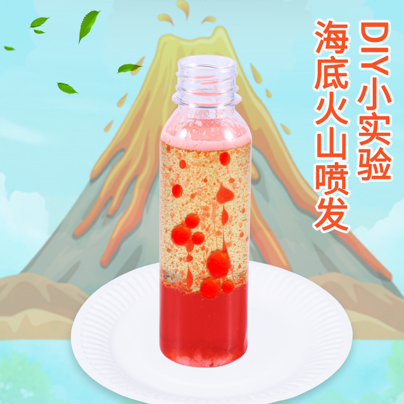 Science and Technology Small Inventions, Underwater Volcanic Eruption Lava Lamp, Stem Science Experiment Teaching Aids, Kindergarten