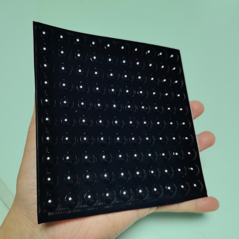 Black hemispherical 10*2mm