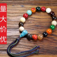 精品多宝手串手持多宝多福DIY原创设计牙骨文玩配饰配珠直播爆款