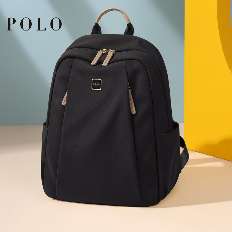 Polo Backpack Women's Travel Large-Capacity Backpack Business Trip Lightweight Casual Versatile Student School Bag Polo Backpack Women's Travel Large-Capacity Backpack Business Trip Lightweight Casual Versatile Student School Bag