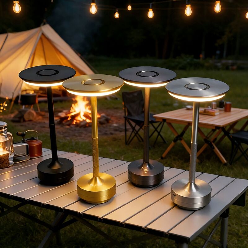 Touch Charging Table Lamp Led Bar Guest Restaurant Lamp Outdoor Camping Lamp Bedside Dimmable Night Light Creative Decoration