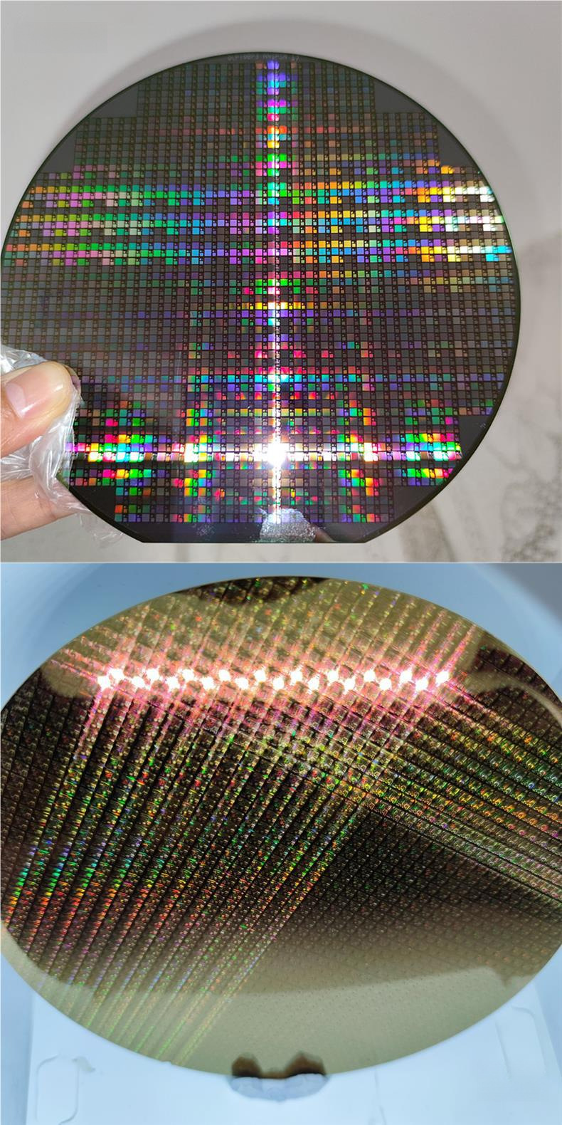 中芯 晶圆 硅片wafer集成电路CPU芯片IC半导体CMOS光刻片华为-阿里巴巴