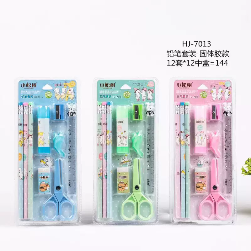 小松树 Set, sharpener for students for kindergarten, 12 pieces