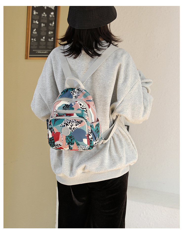 Women's Backpack Backpack Color Block Pattern All Seasons Season Waterproof Anti-theft Color Block Casual Daily Women's Backpack