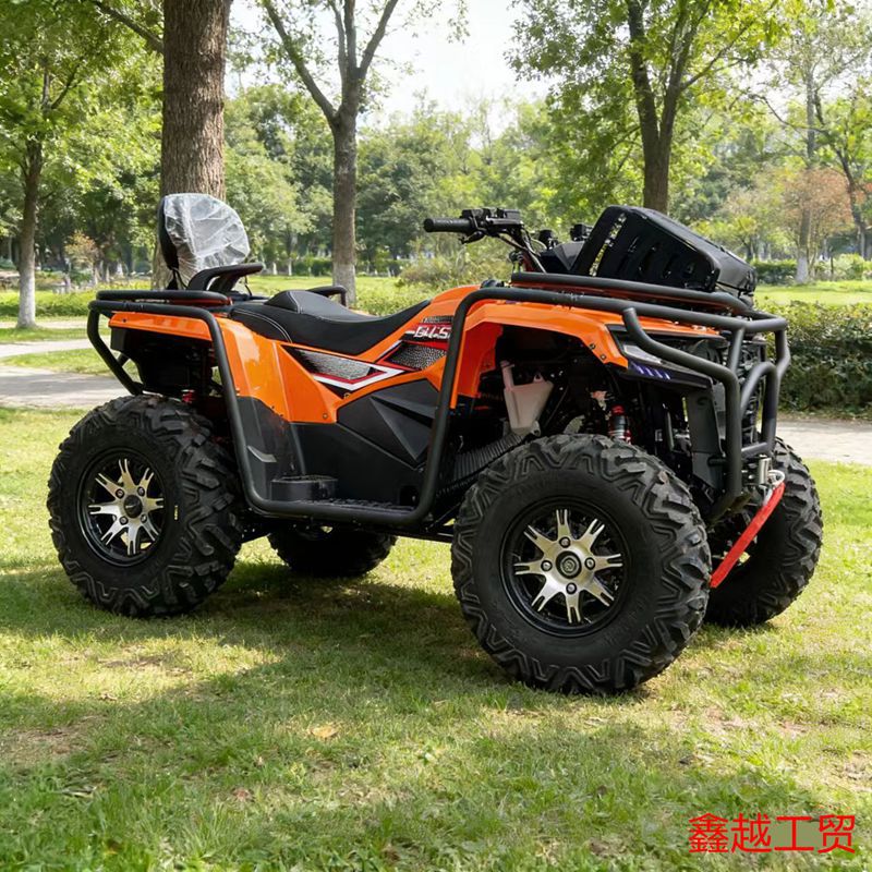 Todo terreno gasolina ATV automático cuatro tracción 500 doble cilindro refrigerado por agua eléctrica inyección de cuatro ruedas motocicleta de playa cruzada
