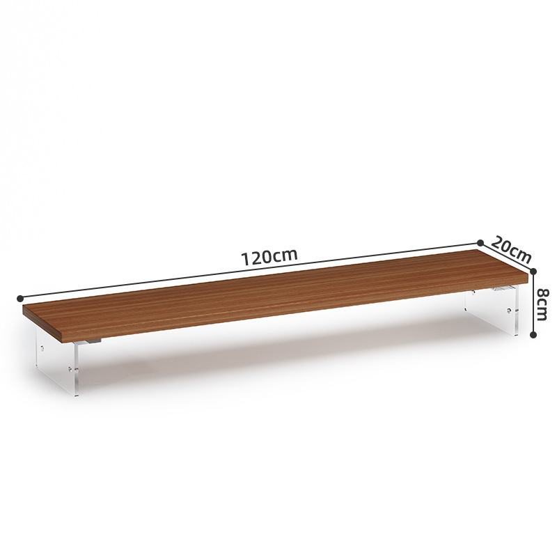 월넛 컬러, 길이 120cm [두꺼운 버전]