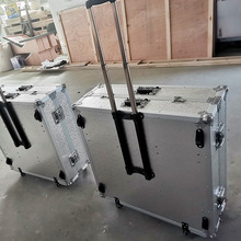 厂家定制铝合金航空箱手提式精密仪器运输箱拉杆箱防震减压户外箱