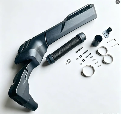 Suitable for Suzuki Jimny Jb74 2019+ Water Intake Pipe, High-Level Air Intake Pipe (Sorma kollektoru (Giriş)) - jimny-standard-black-tube