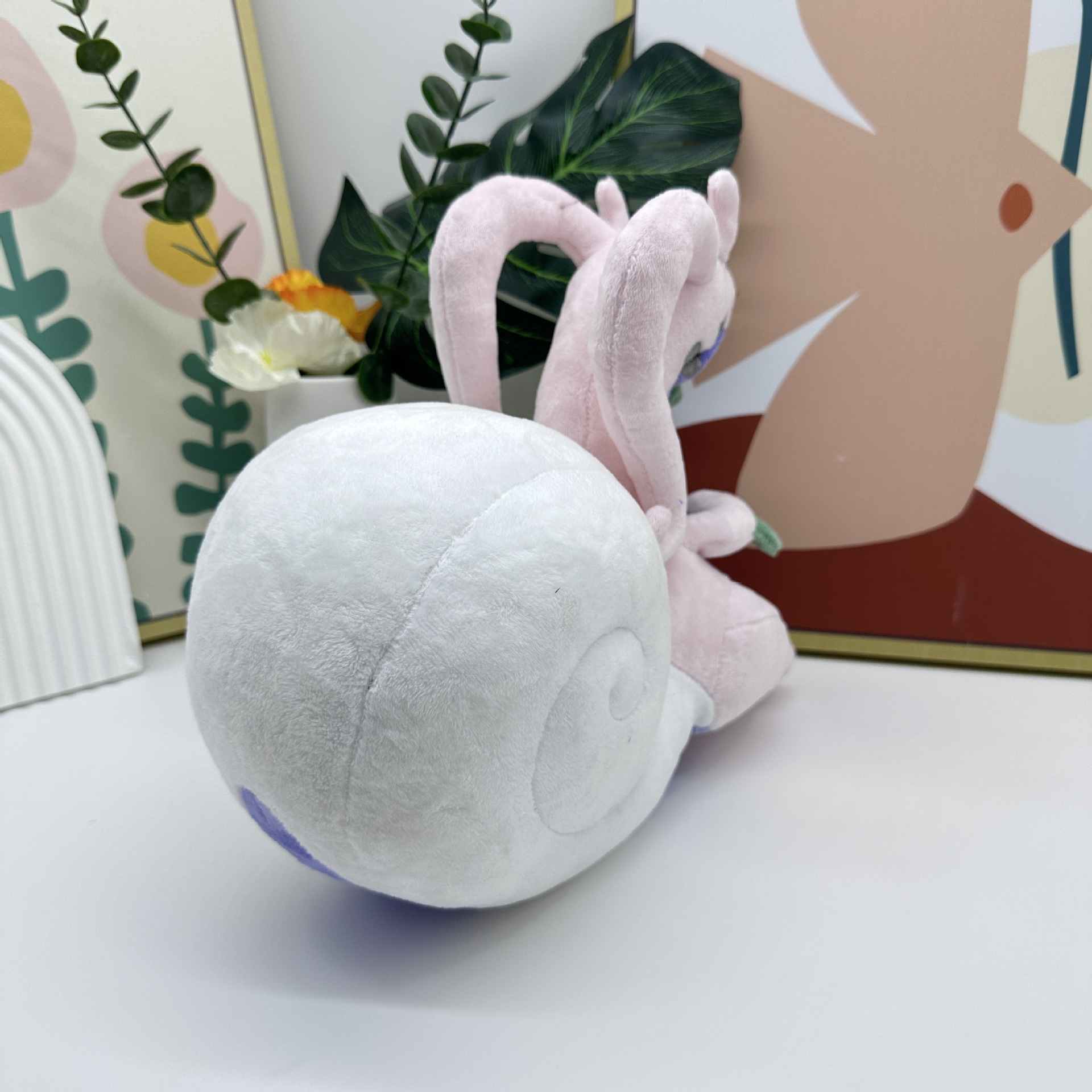 Cross border new product Sleeping Vaporeon Plush Water Eevee plush toy doll_voghion.com