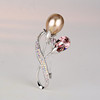 Summer brooch, protective underware lapel pin, fashionable goods, clothing
