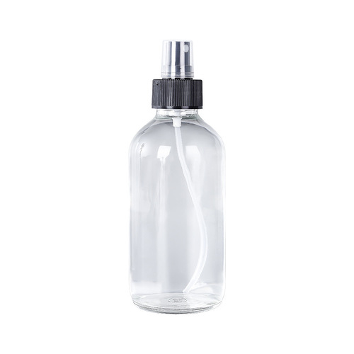 Transparent Boston bottle 500ml hand washing spray bottle 15ml glass dropper bottle 30ml lotion dispenser press bottle