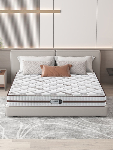 Home anti-mite latex mattress coconut palm latex spine spring Simon home soft and hard dual-use 1.81.5m