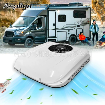 Source Factory Direct Parking Electric Heating and Cooling Air Conditioner 12V24V Ultra-Thin Roof-Mounted Integrated Air Conditioner for Light Trucks, Heavy Trucks, and Food Trucks (Automotive air conditioning) - eac0023224v-single-cooling-parking-air-conditioner-all-in-one-machine