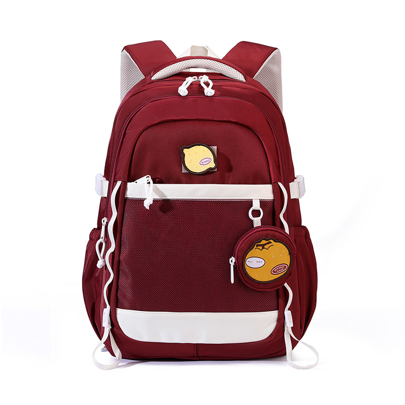 Mochila escolar transfronteriza de gran capacidad de pescado natural, estudiante universitaria, moda, ocio, todo fósforo, mochila ligera para estudiantes de secundaria y preparatoria