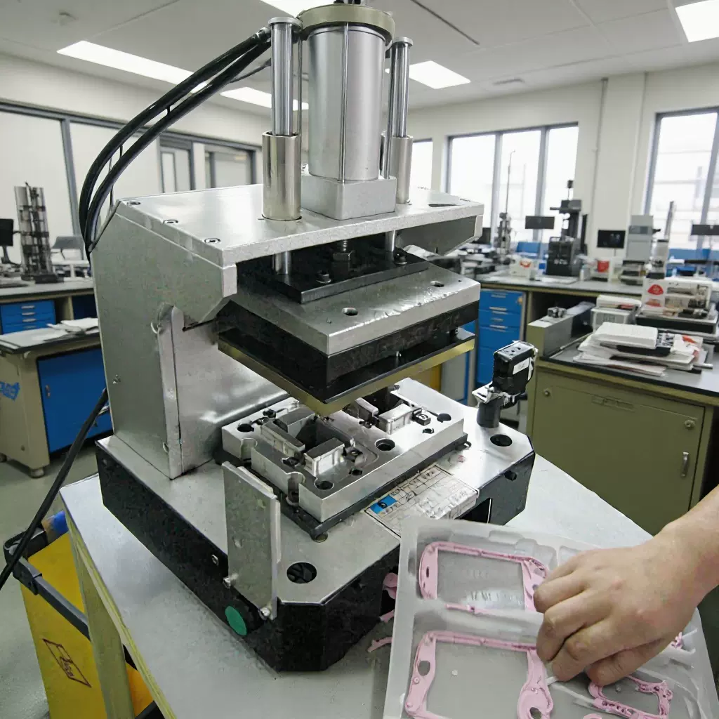 冲切水口冲床冲切水口治具按键冲切水口深圳东莞厂设备机器制造