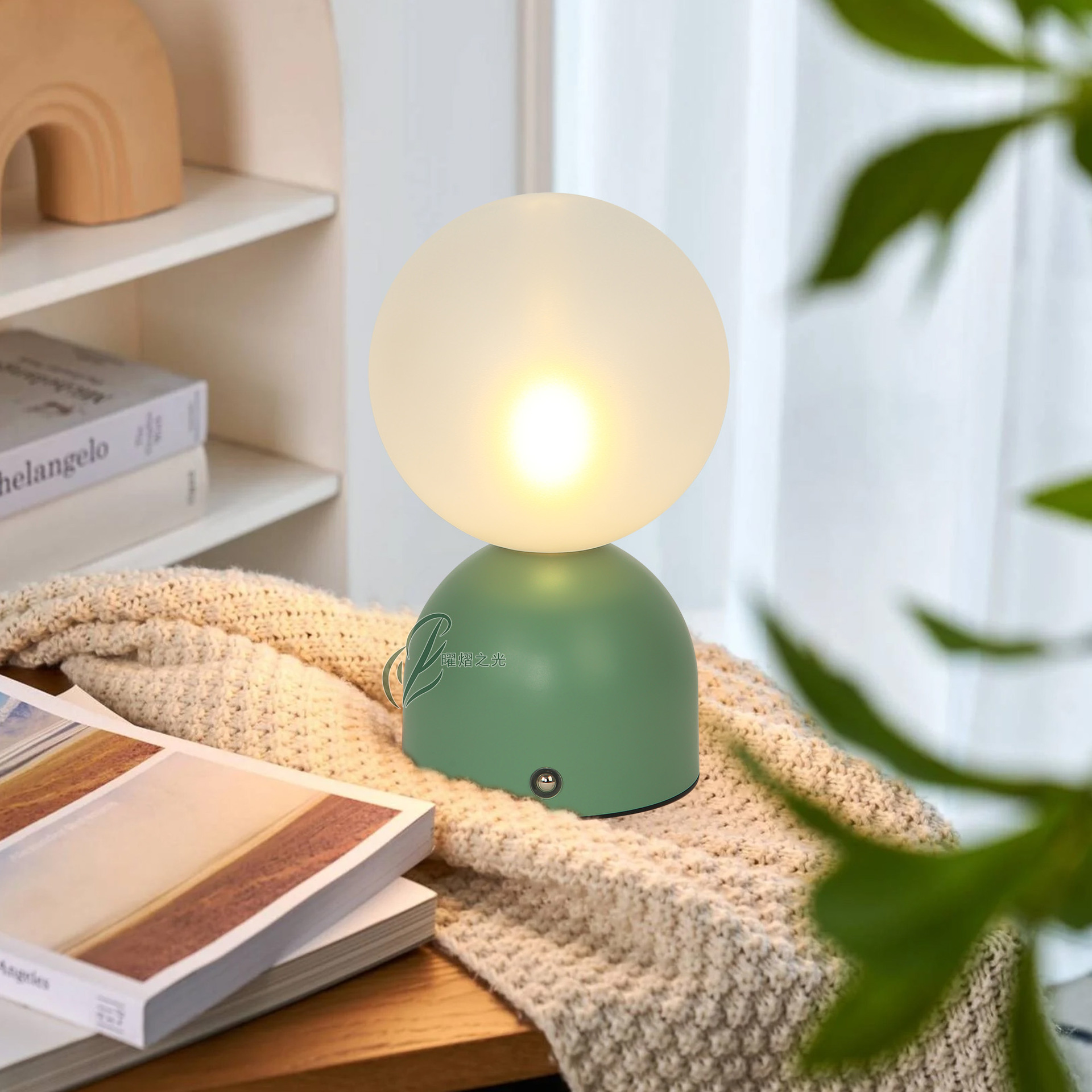 Macaron Rechargeable Simple Clear Bar Desktop Lamp Dining Bar Ktv Cafe Atmosphere Lamp Service Lamp Table Lamp