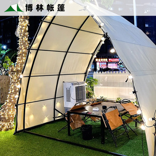 Bolin Small Sailing Tent Outdoor Advertising Camping Style 3m X 3m Scenic Spot Camp Hotel Camping Style