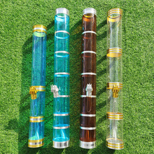 新款云南钢化塑料有机水烟筒竹子烟杆水烟袋透明烟斗水烟壶水烟铜