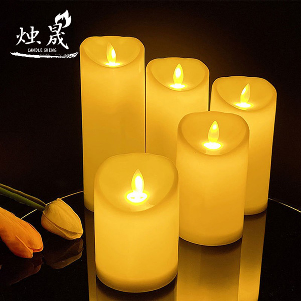 LED electronic candle lanterns simulation fake candle birthday…
