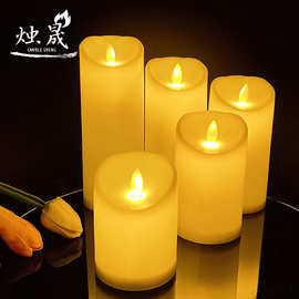 led电子蜡烛灯仿真假蜡烛生日浪漫表白舞台婚庆装饰剧本杀引路灯