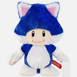 跨境新品Mario Mascot Neko plush 马里奥奇诺比可毛绒玩偶公仔