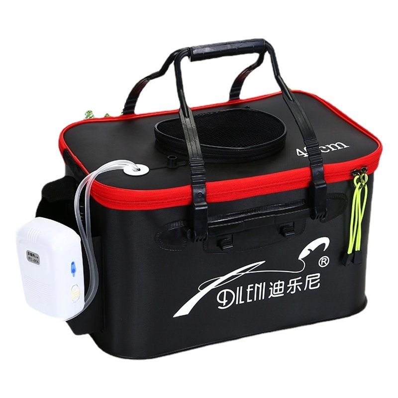 Fish Bucket Fishing Bucket Fisherman Bucket Folding Live Fish Bucket Fishing Box Fish Bucket Water Tank Fishing Gear