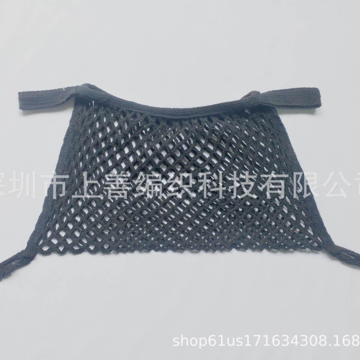 厂家直销黑色棉网涤棉网兜袋