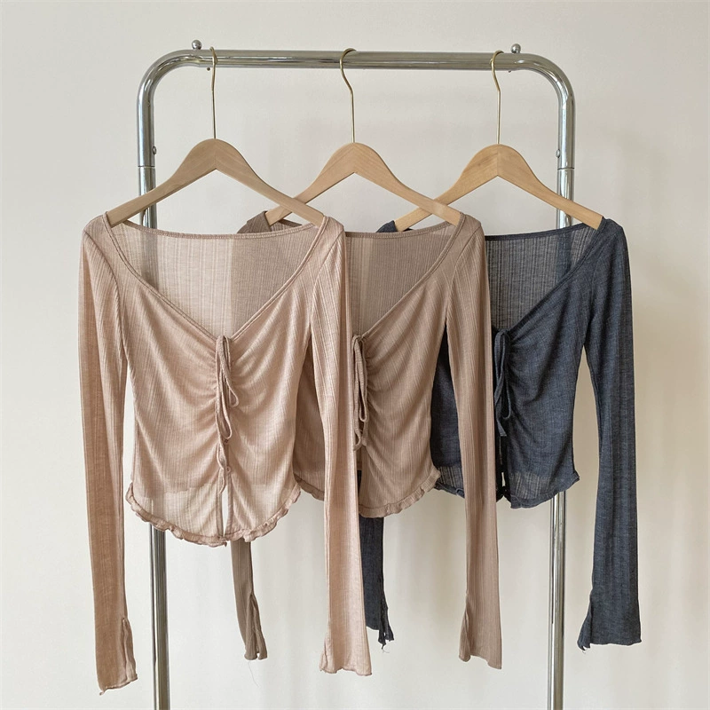 Прозорная блузка