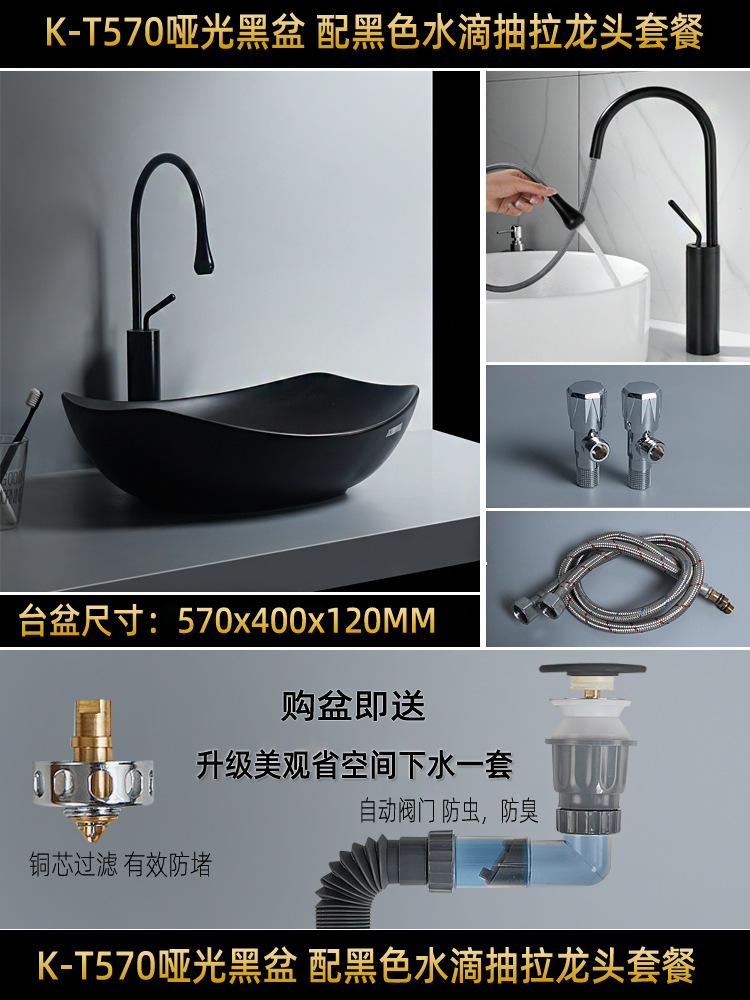 Cerámica creativa lavabo lava