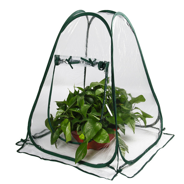 Transparent Foldable Home Gardening Greenhouse Warm Room Mini Sun Room Balcony Garden Cover Seedling Plant Protection Cover