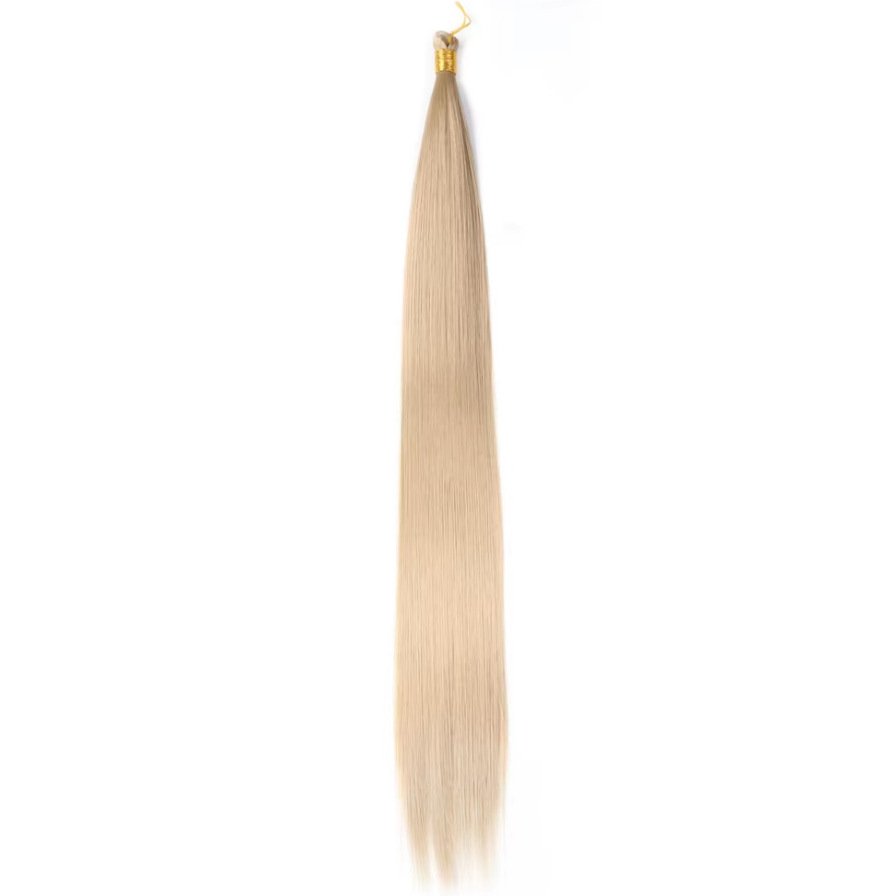 Wholesale Bone Straight bulk hair 24 pulgadas de fibra química Braiding Hair