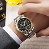 Swiss watch, quartz watches, calendar, metal bracelet, men's watch, wholesale