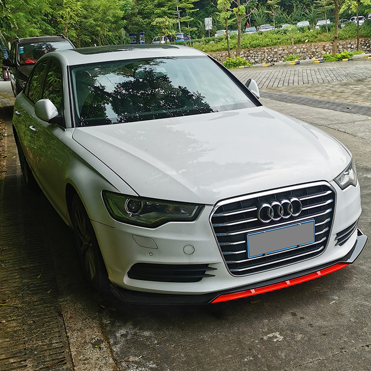 Suitable for Old Audi A3 A4L A6 Q3 Front Shovel Front Lip Spoiler Size Surround Modification and Decoration Anti-Collision