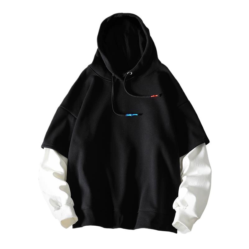Костюм худи, оверсайз стиль хип-хоп, худ hooded тепловой слой, осень