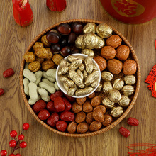 仿真花生仿真塑料干果板栗核桃杏仁拍摄道具微观园艺桌面装饰品