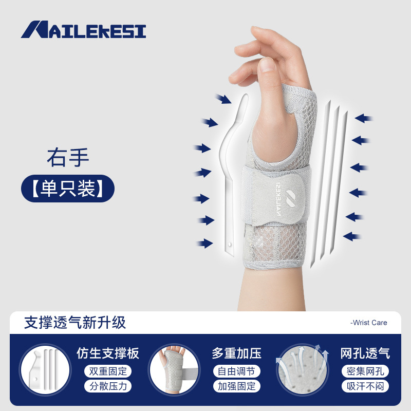 Vaina del tendón de la muñeca Suministro directo de fábrica Fijador de la muñeca Esguinces de la muñeca Esguince de la muñeca Soporte de la articulación de la tensión Funda de recuperación Correa de la muñeca Protector de la mano