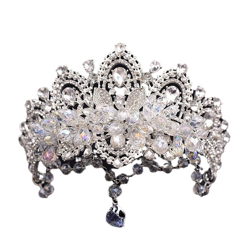 Tiara for bride, crown, headband, high-quality style