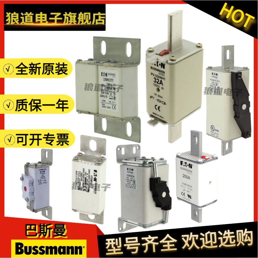 巴斯曼全系原装正品现货供应 欢迎详询选购 快速熔断器电子元器件