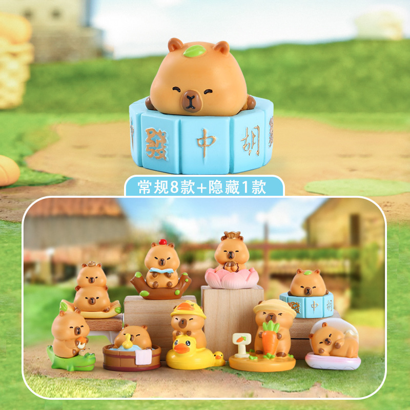 网红暹罗小豆丁盲盒玩具代发卡通可爱解压玩具创意潮玩手办摆件|undefined