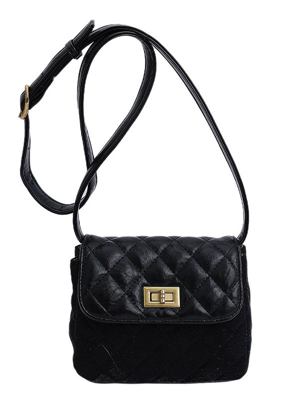 Bolso de mujer 2025 nuevo estilo Xiaoxiao Ling color contraste mochila de textura de lujo ligero de alto nivel bolso de hombro pequeño