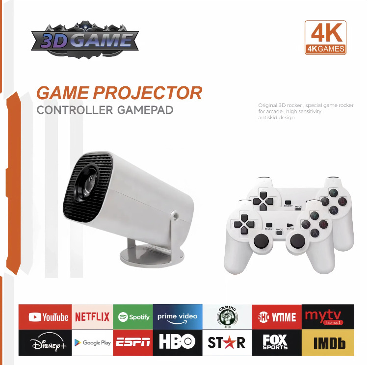 Factory direct P30 game projector smart wireless wifi portable projection home audio-visual projector