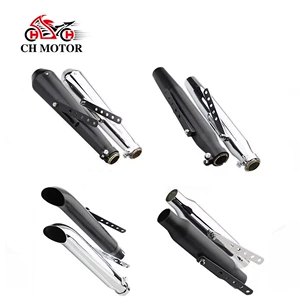 Harley, Triumph, Climber motorcycle, Guzzi, Harley Prince, retro fish-head motorcycle with mesh, modified exhaust pipe