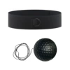 Knitted black headband