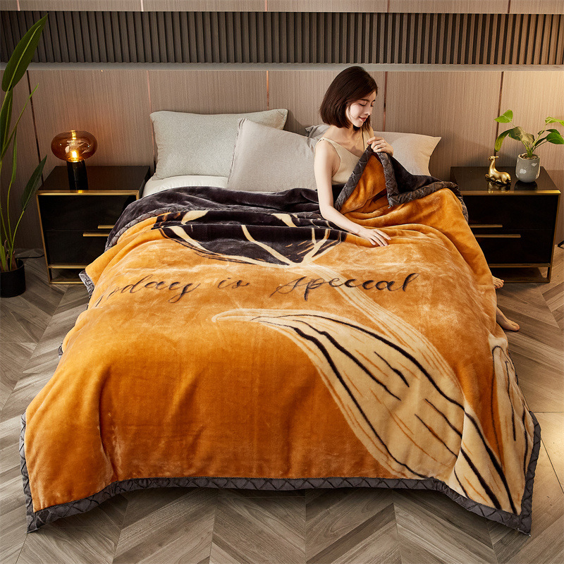 2024 nueva manta raschel gruesa