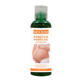 跨境Stretch Mark Oil产后肚子按摩精油修复护理油紧致身体按摩油