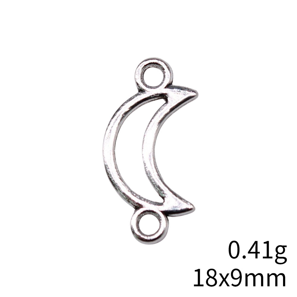 1 Piece Alloy Moon Pendant Retro display picture 4