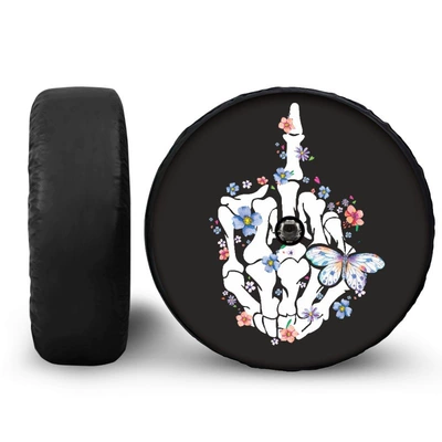 Spare wheel cover cover sunflower with pinhole spare tire - zysfb03379bz11-1