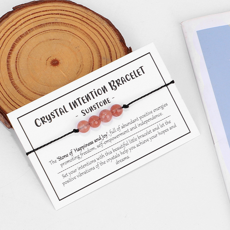 Simple Style Round rope Beaded Unisex Bracelets 1 Piece