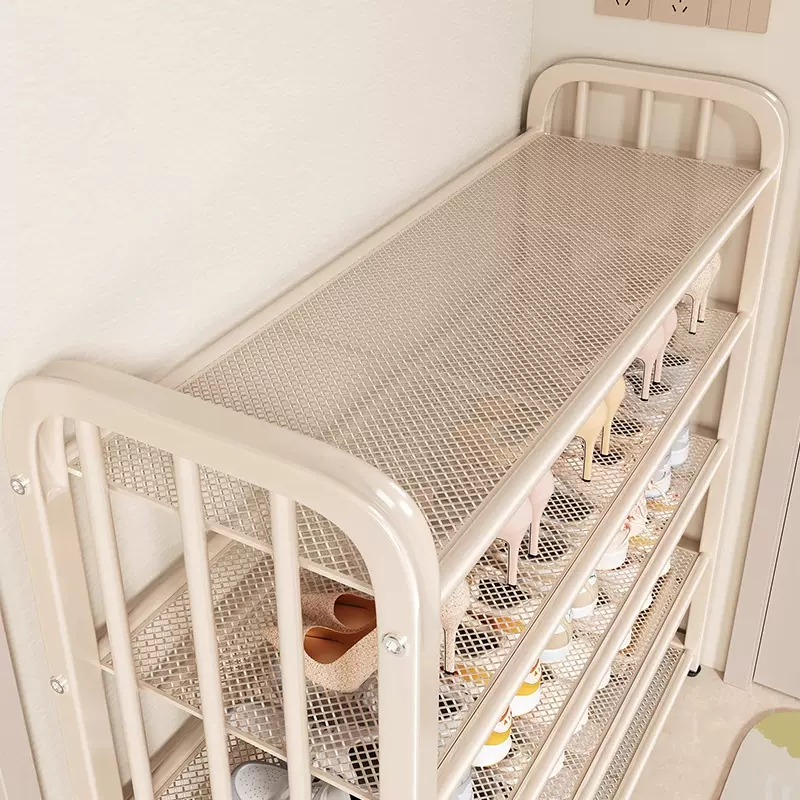 鞋架家用门口多层加粗碳钢鞋架子入户收纳神器出租房用新爆款2025